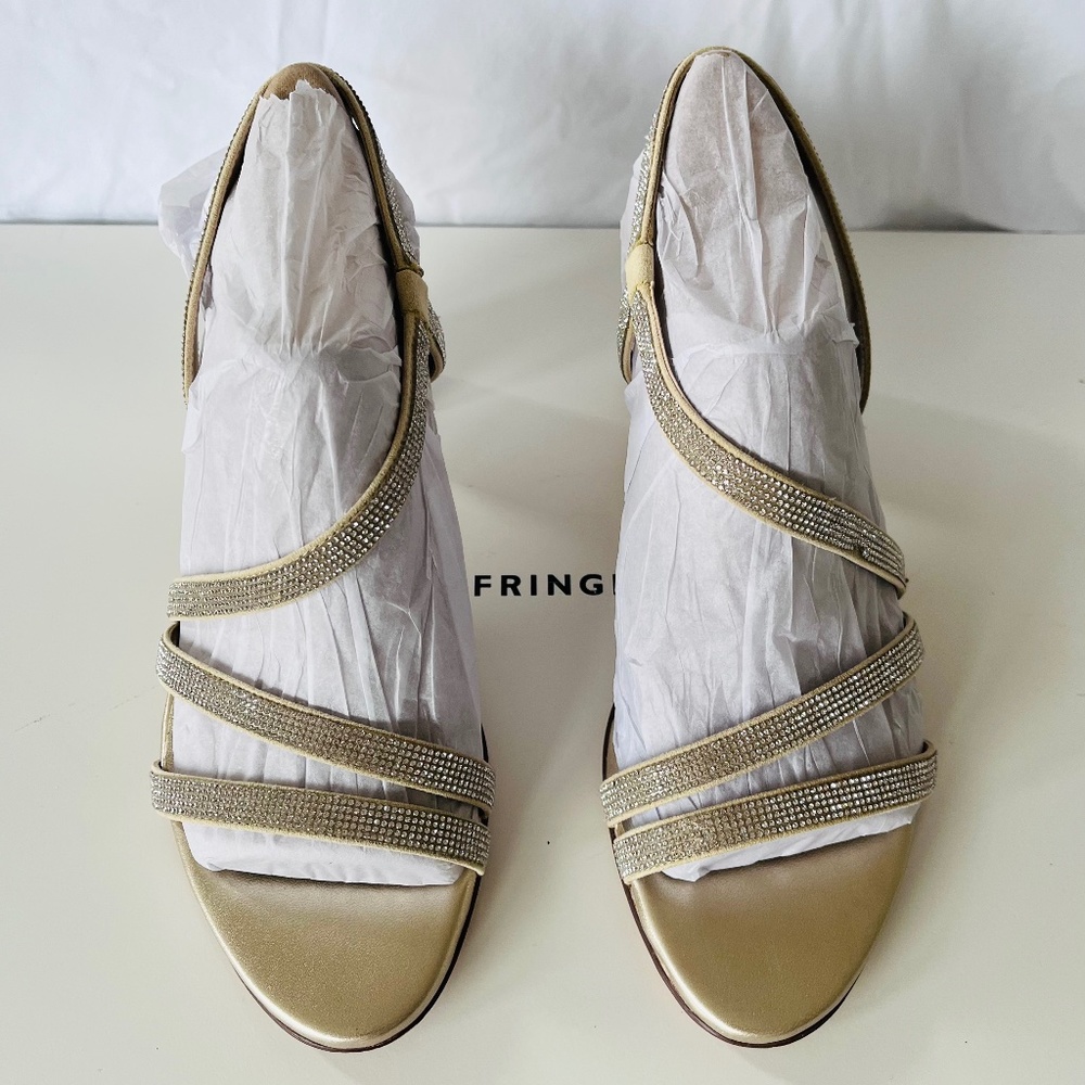NATURALIZER VANESSA / SIZE 9 / CHAMPAGNE